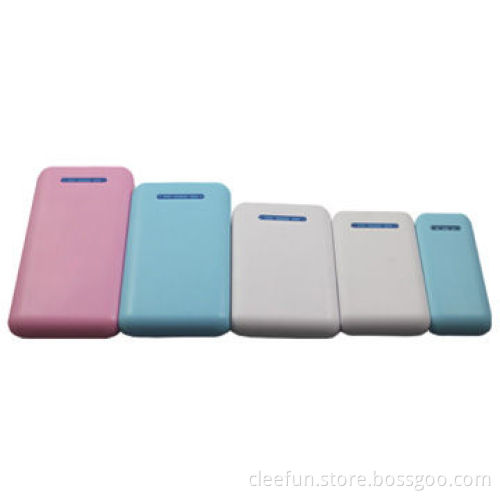 Dual USB Port Power Banks with LED Light indicator, Optional Sizes are Available